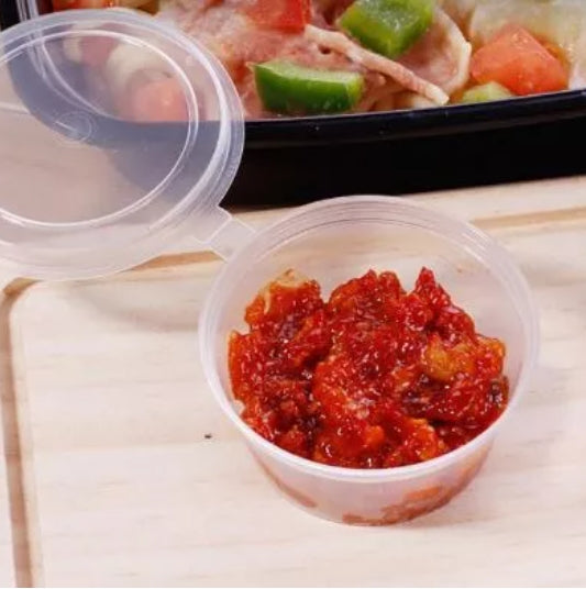 ถ้วยน้ำจิ้มกลม 3.0 oz (ใส)