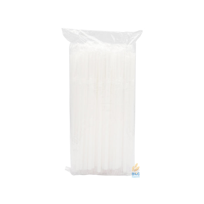 หลอดงอ สีขาว (หุ้มพลาสติก) 100 ชิ้น