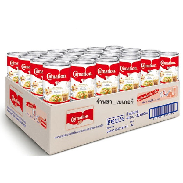 นมข้นจืดตราคาร์เนชั่น 405 กรัม