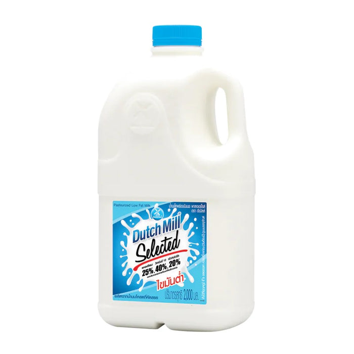 นมสด 2 ลิตร รสพร่องมันเนย