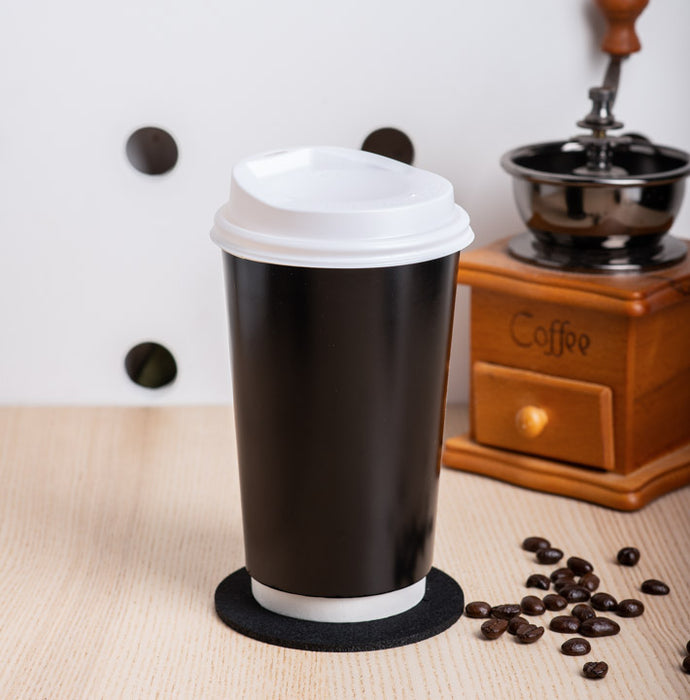 ฝาแก้วร้อน 12oz ขาว