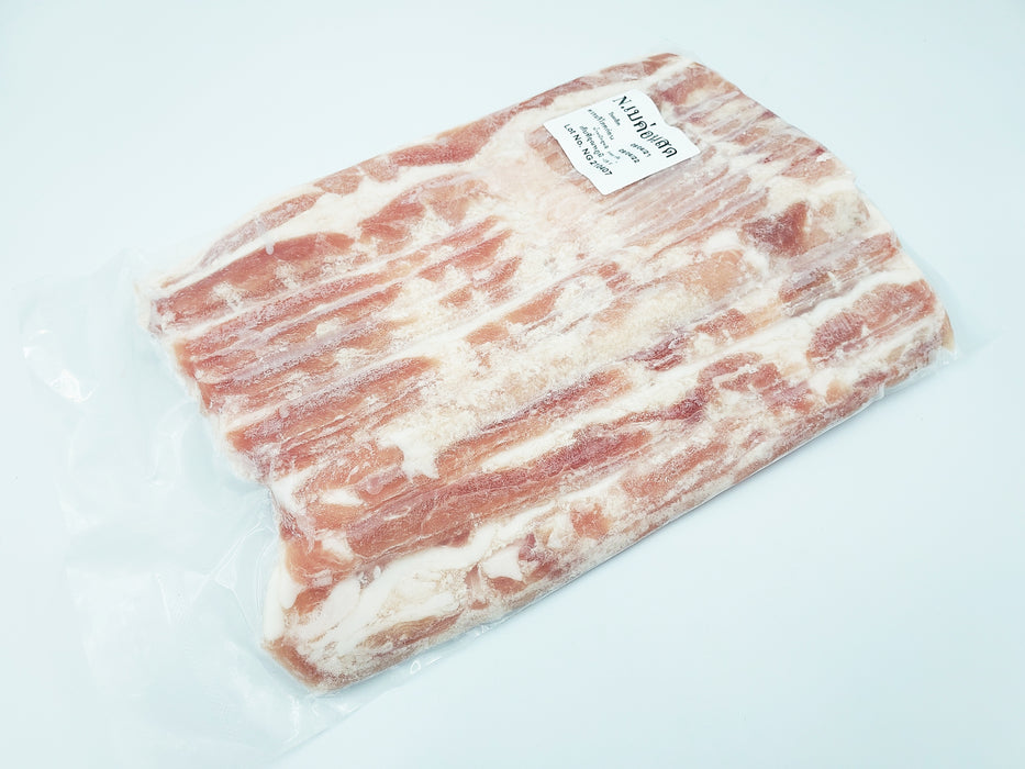 เบคอนสด 1 กิโลกรัม