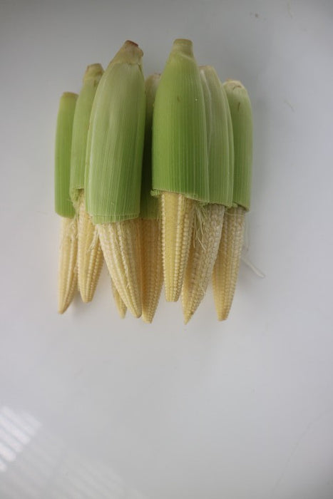 ข้าวโพดอ่อน(ไม่ปอกเปลือก)